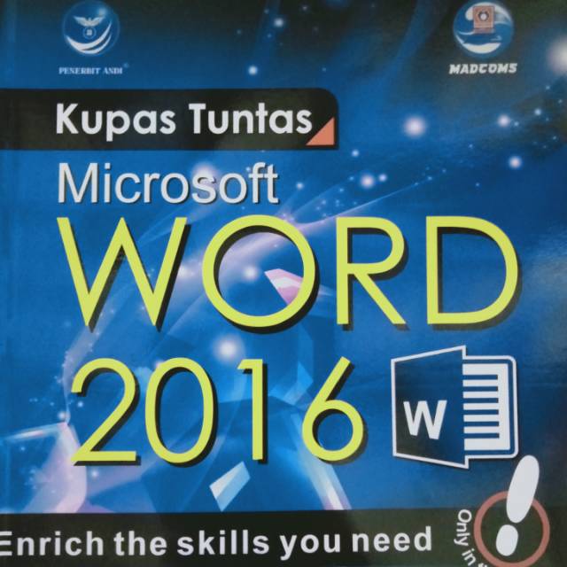 KUPAS TUNTAS MICROSOFT WORD 2016