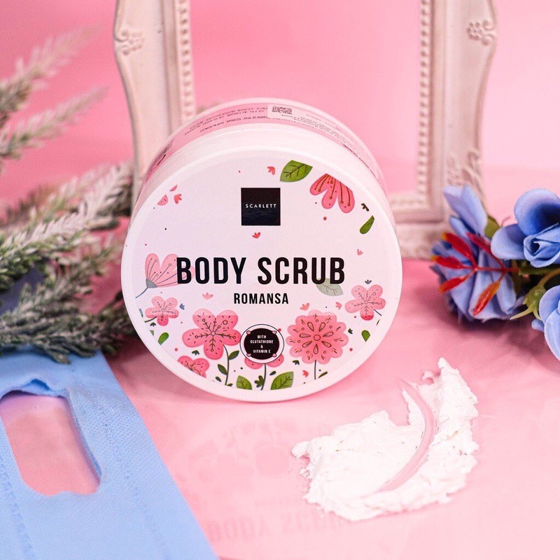 Scarlett Body Scrub Romansa