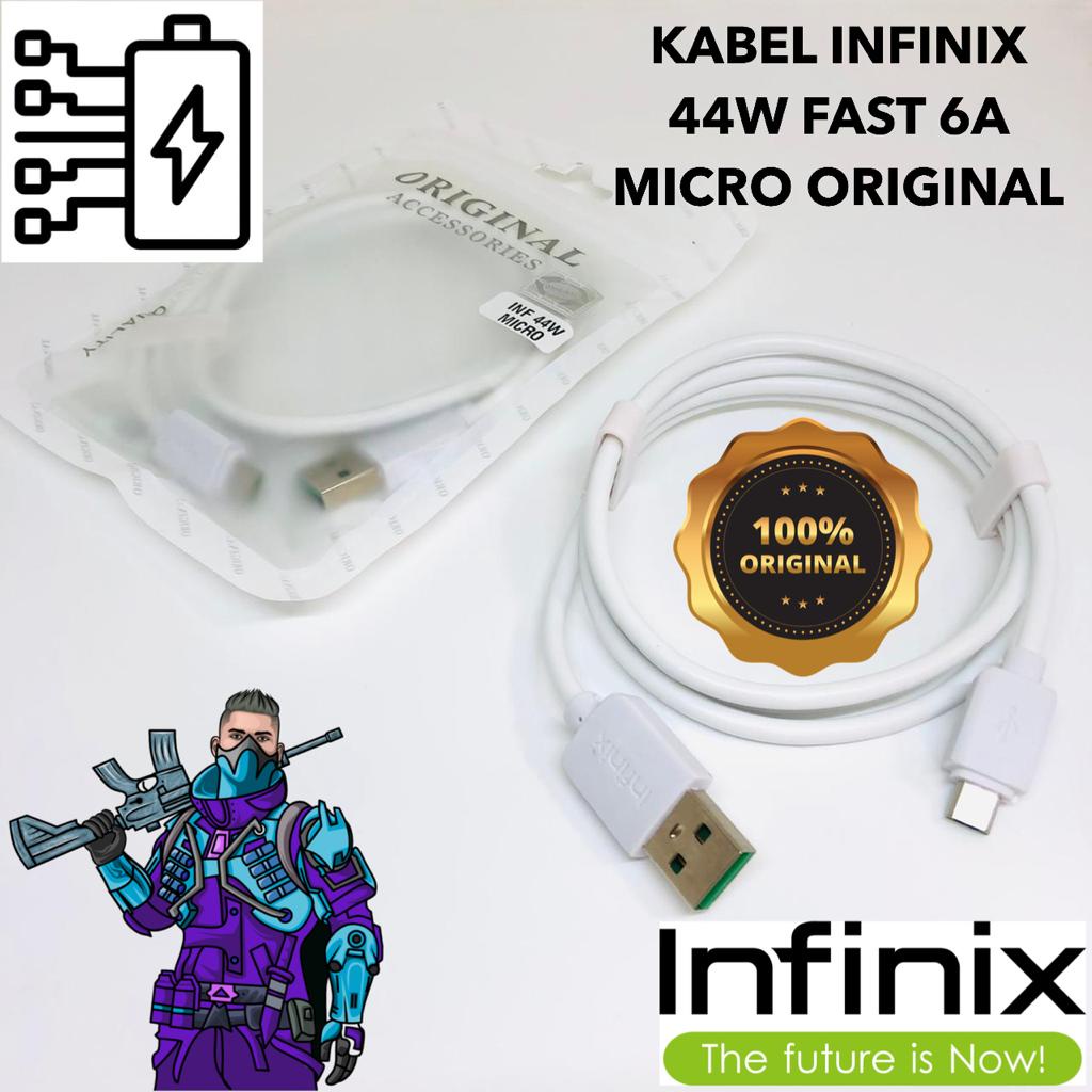 PROMO Kabel Data Infinix 44W Support Fast Charging Micro USB
