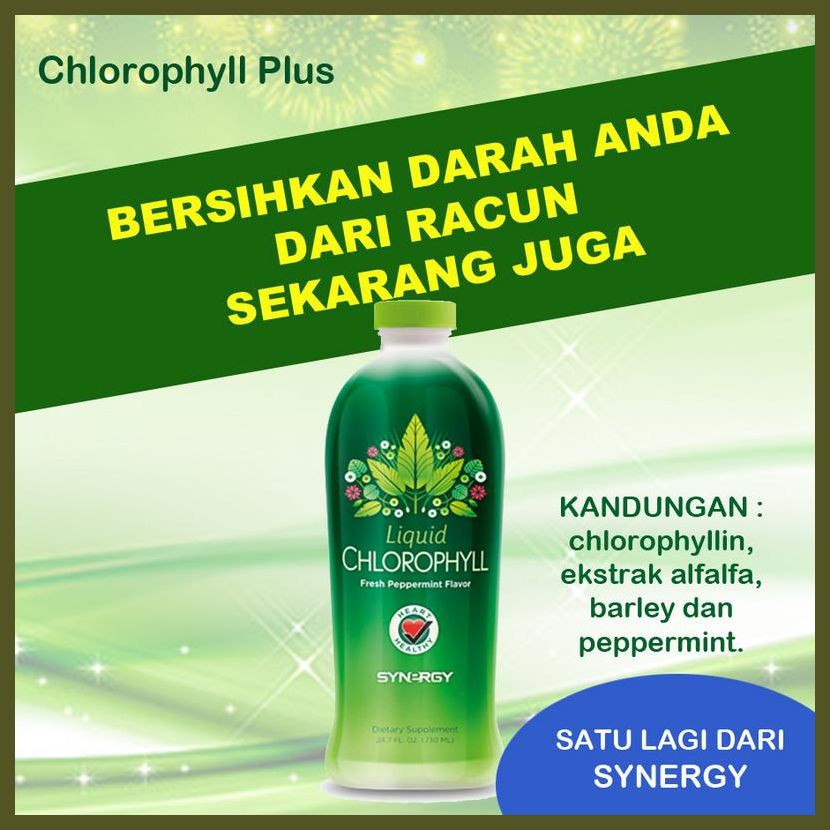 Vertigo Penyembuhan - Chlorophyll + Colostrum