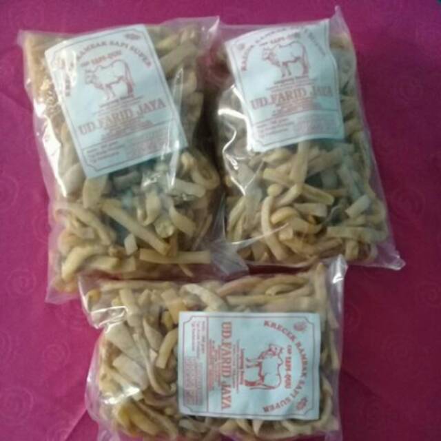 Krupuk/Krecek Rambak Kulit Sapi Super