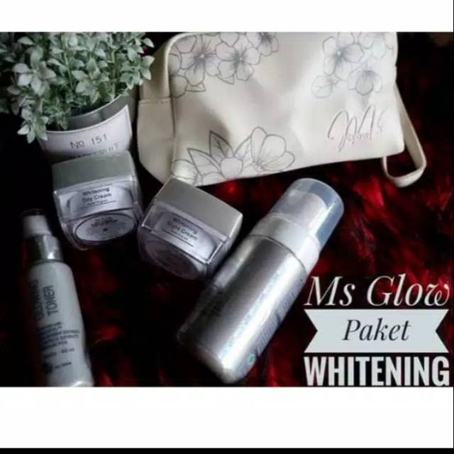 Paket whitening series / normal ms glow