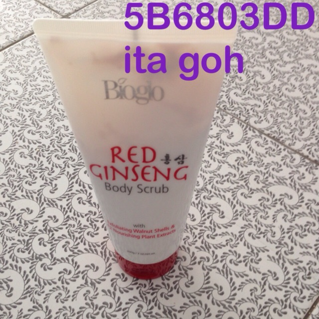 SCRUB GINSENG BIOGLO