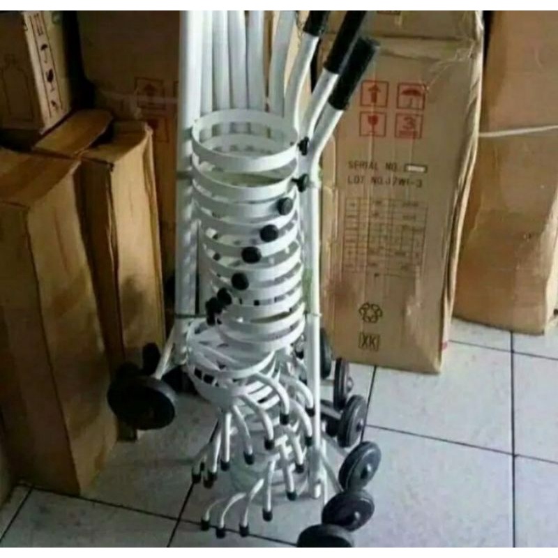Troli tabung oksigen 1m3