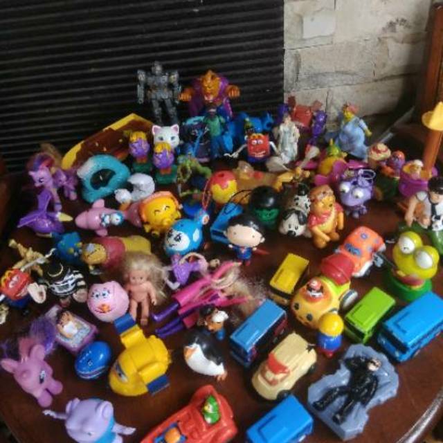mainan mcd happymeal random mainan preloved
