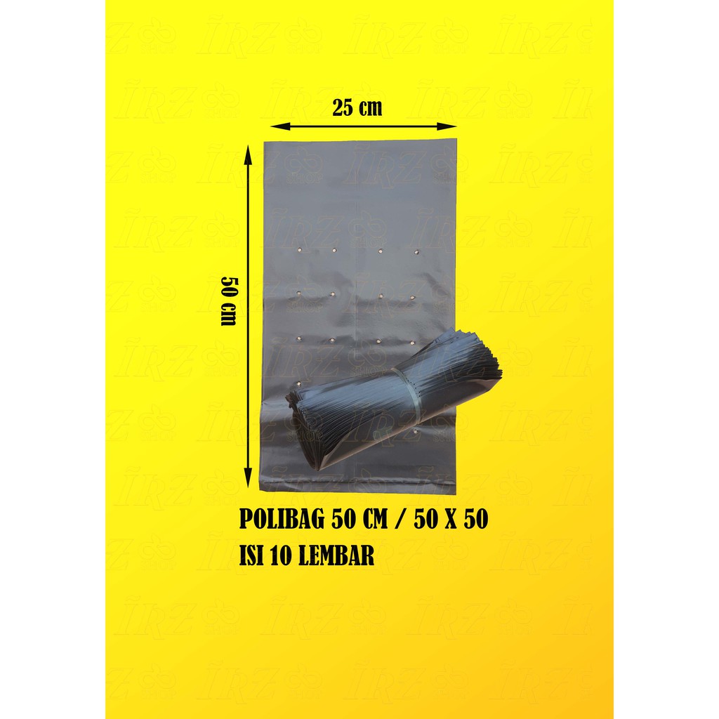 Polibag 50 cm isi 10 pcs