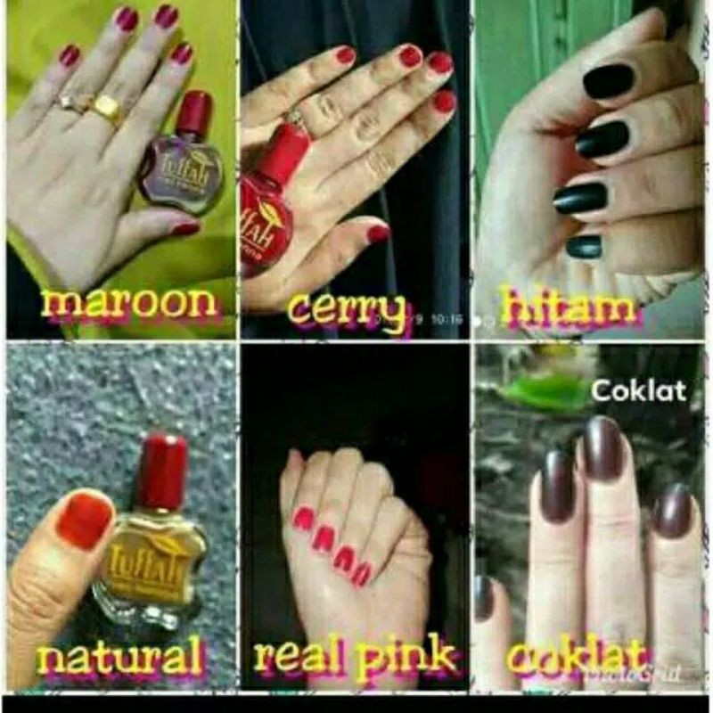 Tuffah Askhoka Nail Henna