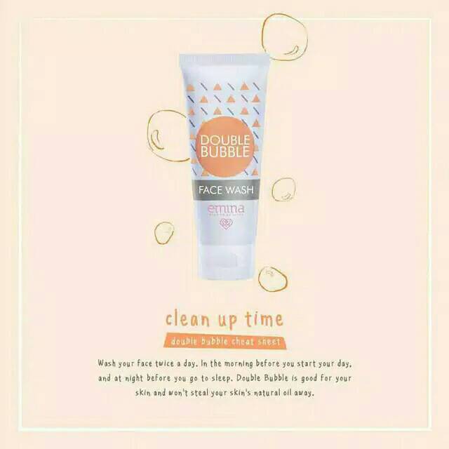 EMINA DOUBLE BUBBLE FACE WASH 60 ML