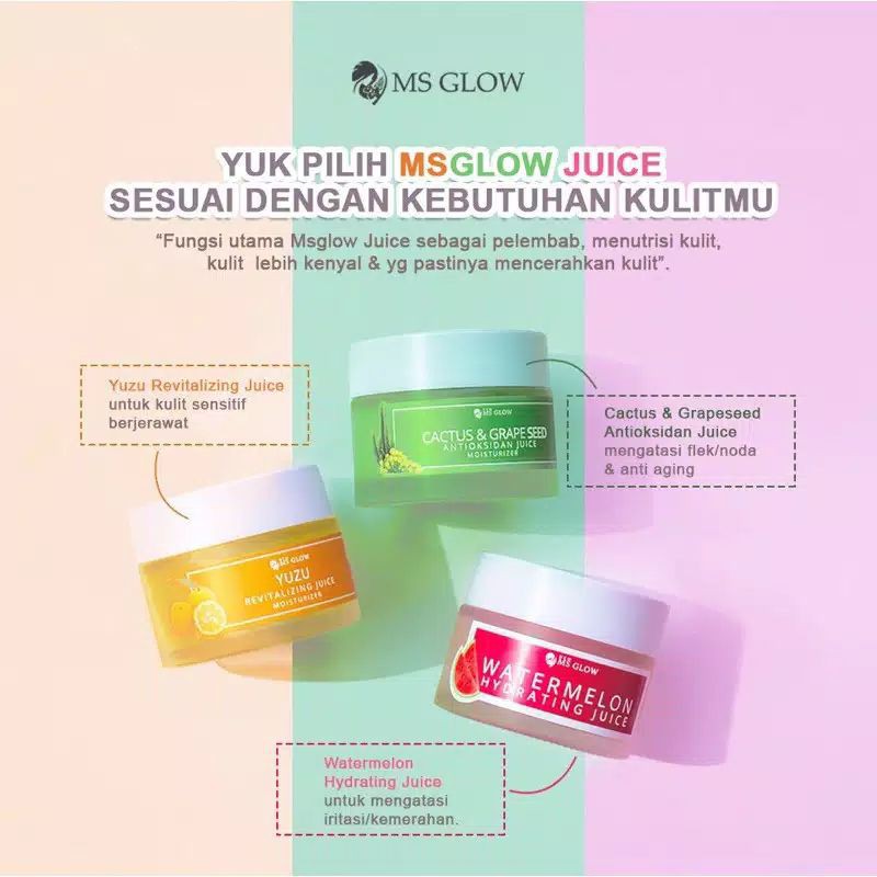 MS Glow Juice Moisturizer