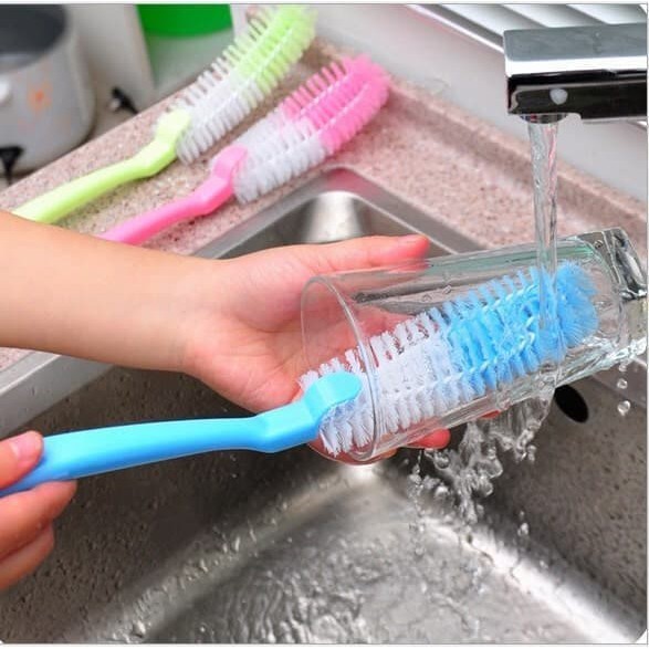 Sikat botol gelas flexible