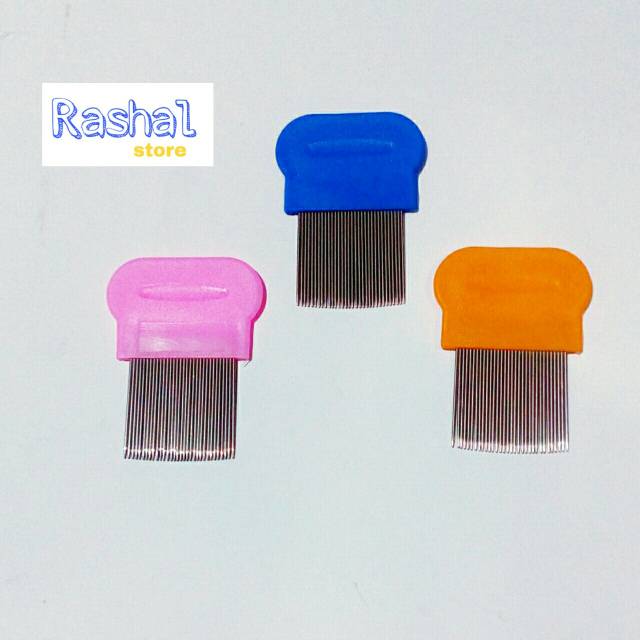 Sisir kutu stainless / Serit ketombe / Kerep