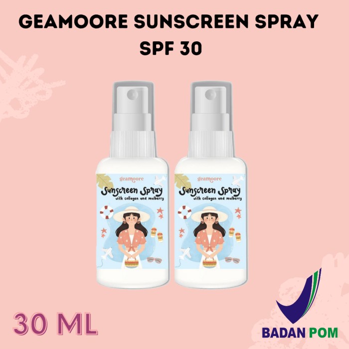Sunscreen Spray by Geamoore 30ml