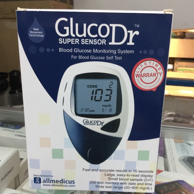 Alat GlucoDr Supersensor