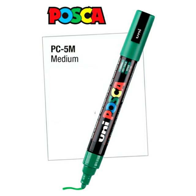 UNI POSCA PAINT MARKER PC-5M - MEDIUM POINT