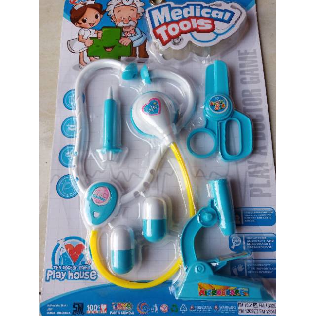 mainan dokter set medical tools