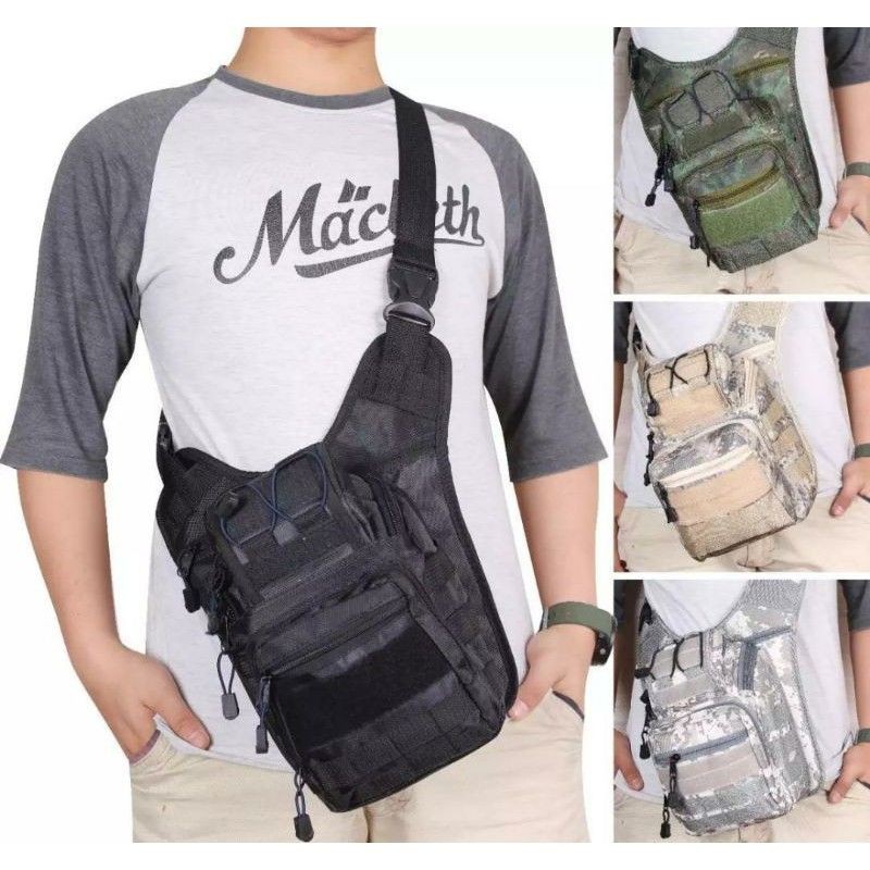 Tas slempang tactical army