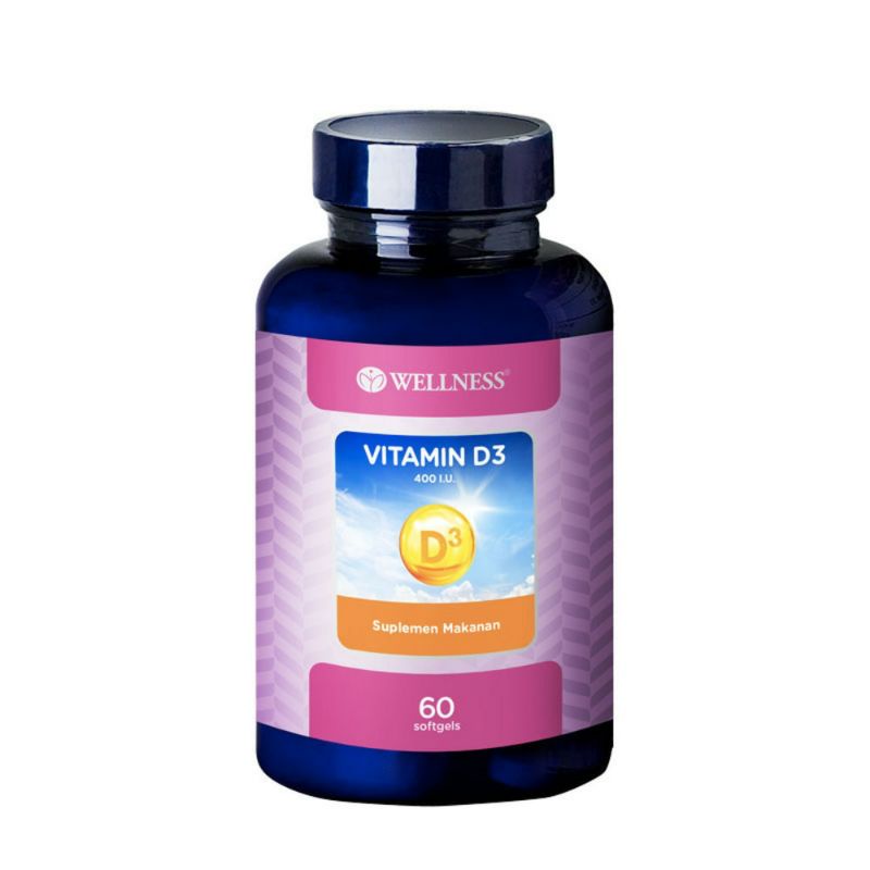 WELLNESS VITAMIN D3 400IU MULTIVITAMIN SUPLEMEN