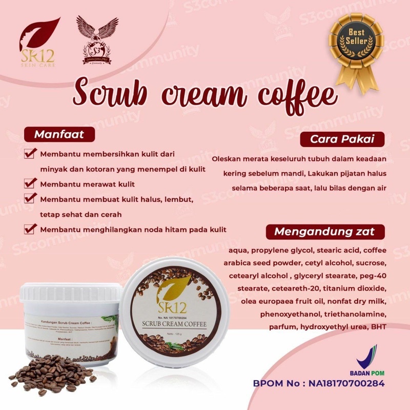 SCRUB CREAM COFFEE