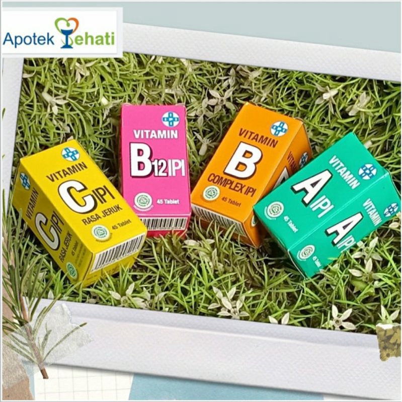 Ipi Vitamin A B Complex B12 & C isi 45 Tablets