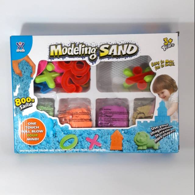Magic modeling sand