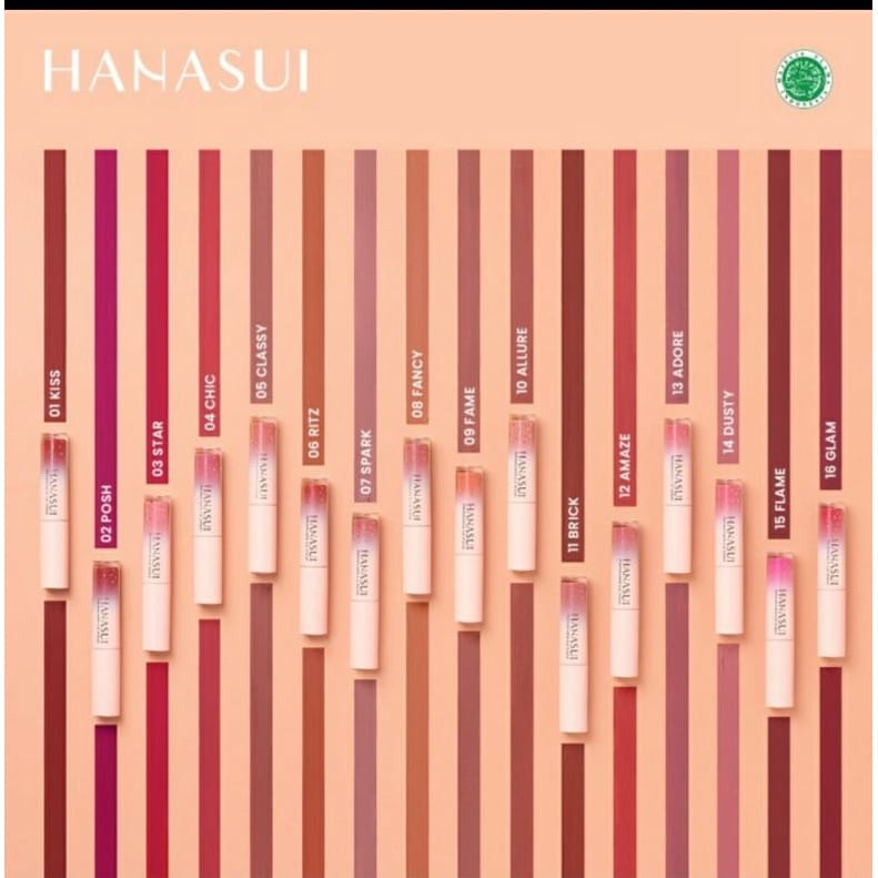 HANASUI MATTEDORABLE LIPCREAM 4gr