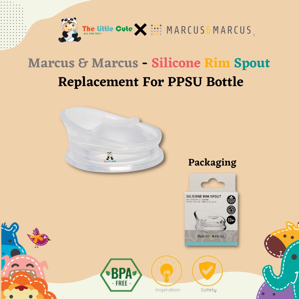 Marcus & Marcus Silicone Rim Spout Replacement For PPSU Bottle