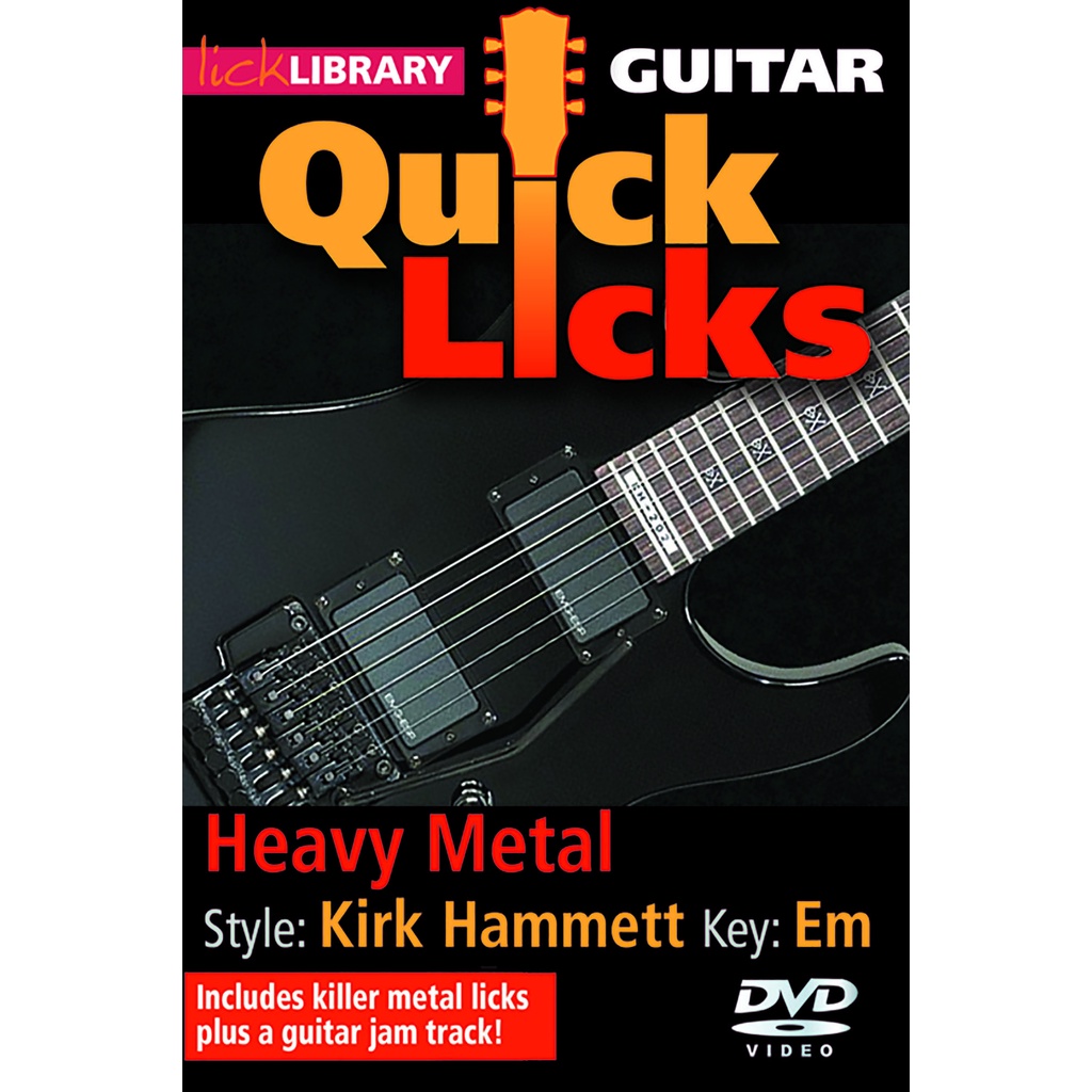 Tutorial Gitar Quick Licks Heavy metal Kirk Hammet Style