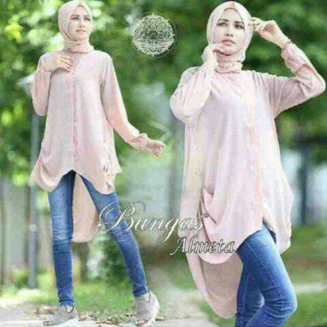 Almeta tunik cream