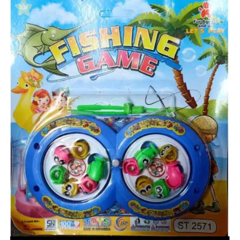 Mainan pancingan anak mini (diputer)