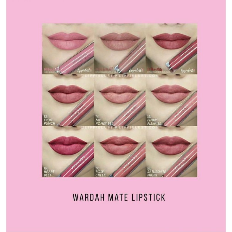 lip cream wardah