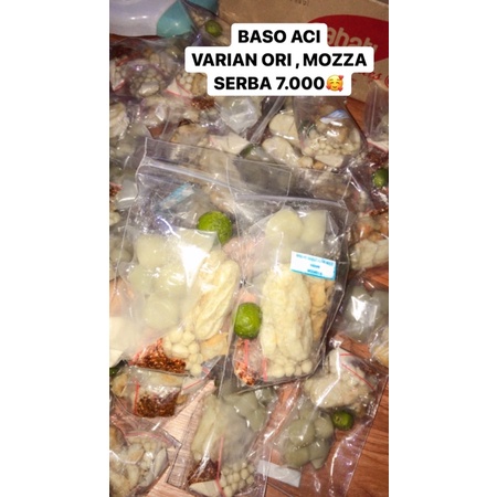Baso aci original / Baso aci mozarella