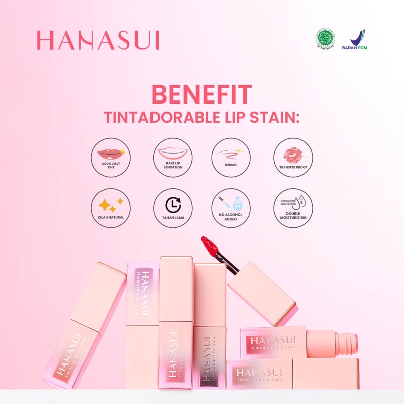 HANASUI Tintdorable Lip stain