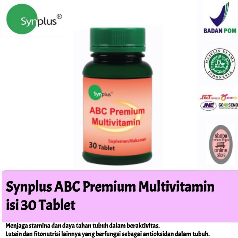 Synplus ABC Premium Multivitamin (30 Tablet)