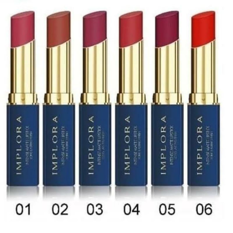IMPLORA Intense Matte Lipstick Long Lasting Finish