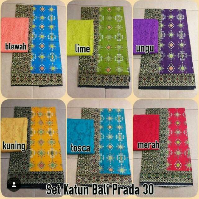 Set katun bali prada