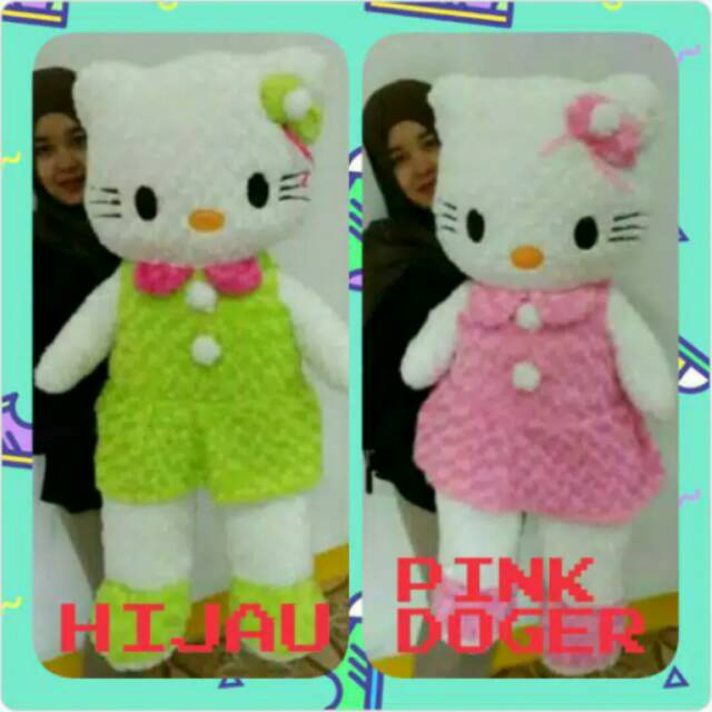 Boneka hello Kitty jumbo ukuran 1mtr