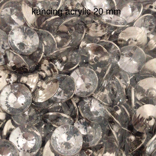 Kancing sofa Acrylic 20 mm