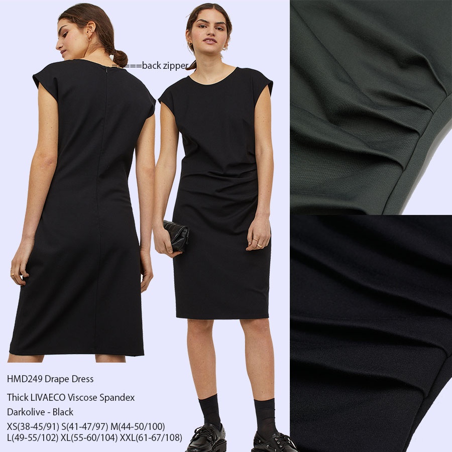 HMD 249 Drape Dress