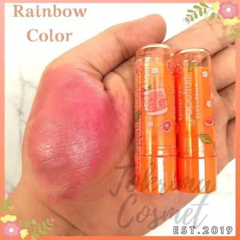 lipstik rainbow color magic