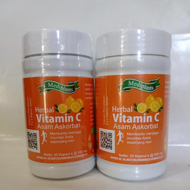 Herbal Vitamin-C Asam Askorbat Mediplants