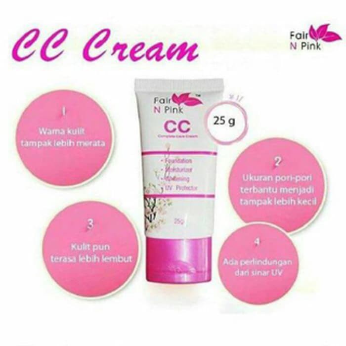 FAIR N PINK CC CREAM BPOM