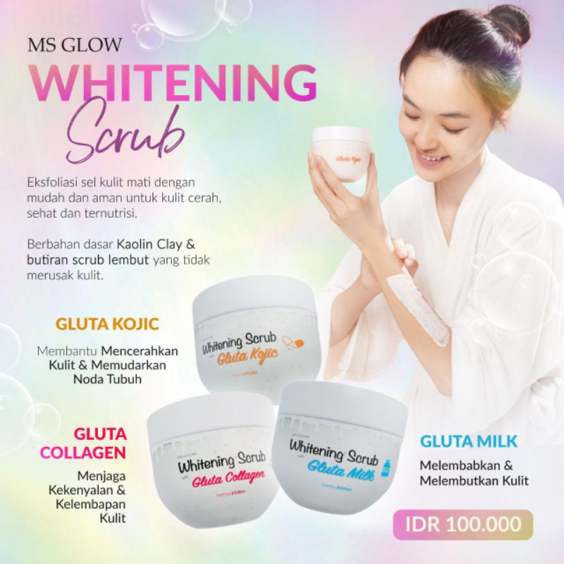 Whitening Scrub Ms Glow