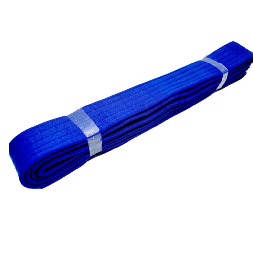 sabuk karate tebal biru