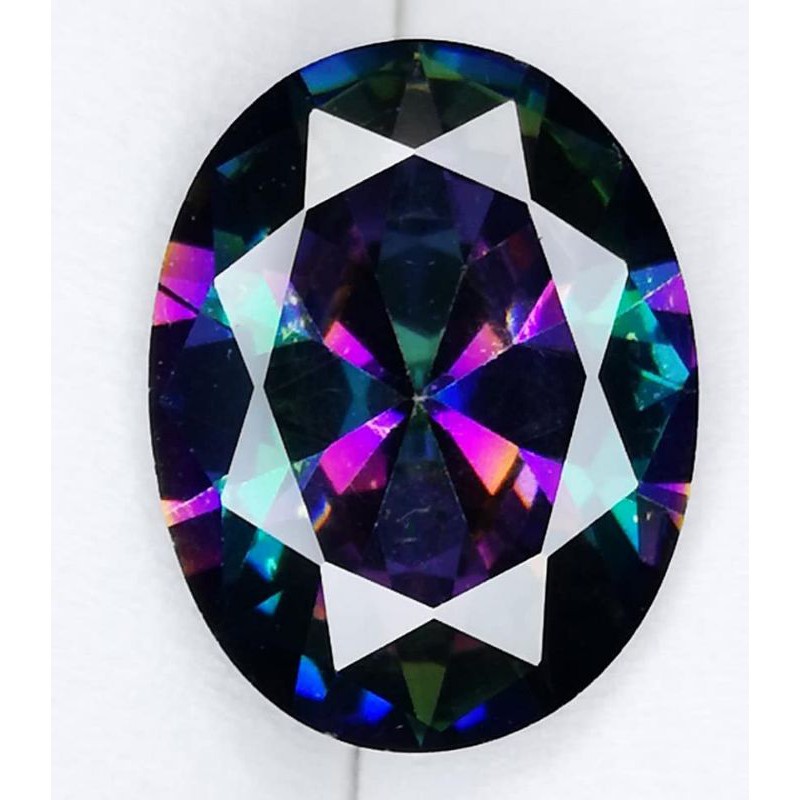 Batu rainbow mystiq quartz