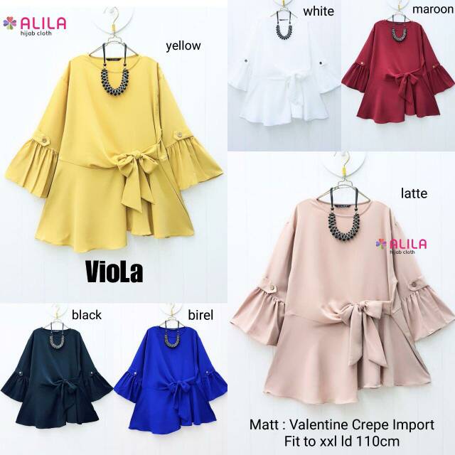 Atasan hijab viola blouse