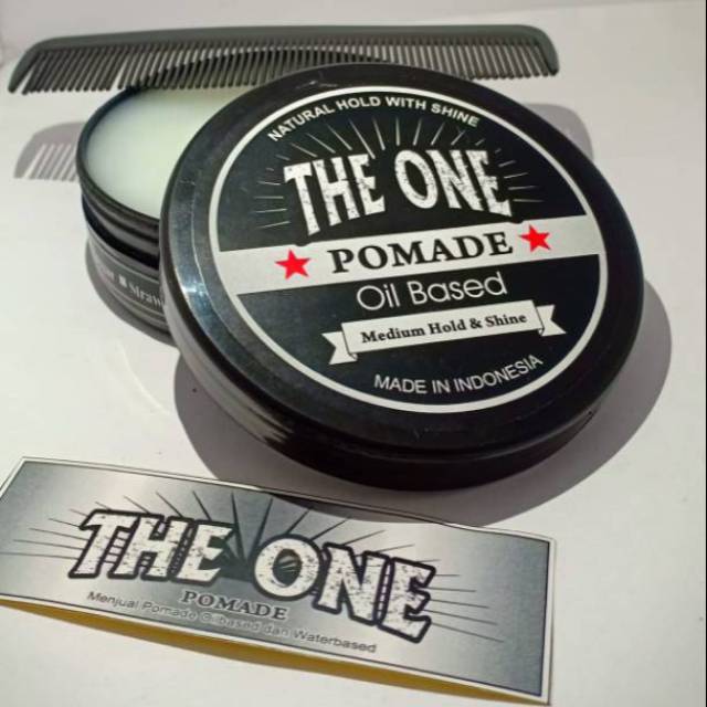 The one pomade oilbased 100gr