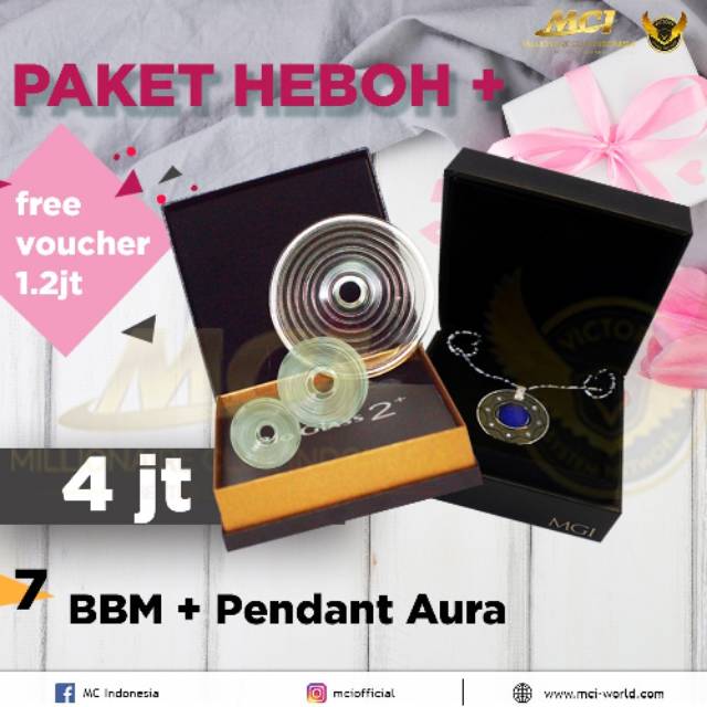 Paket H+ (Bbm+aura)