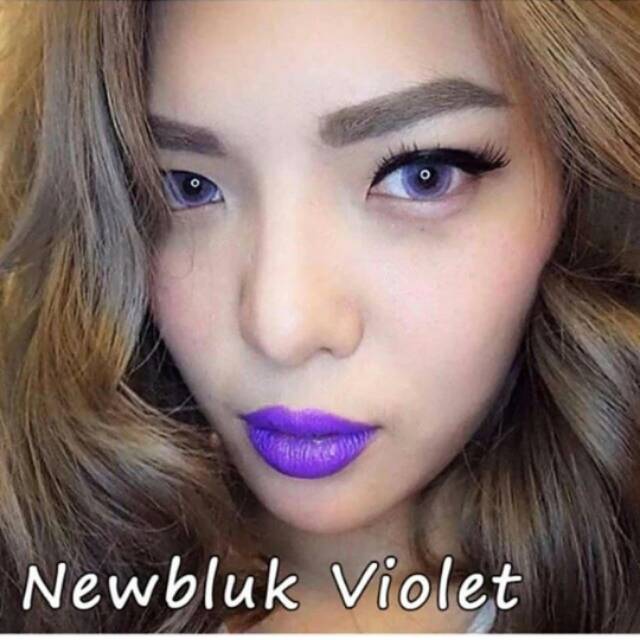 Softlens New Bluk Violet Normal/softlens murah