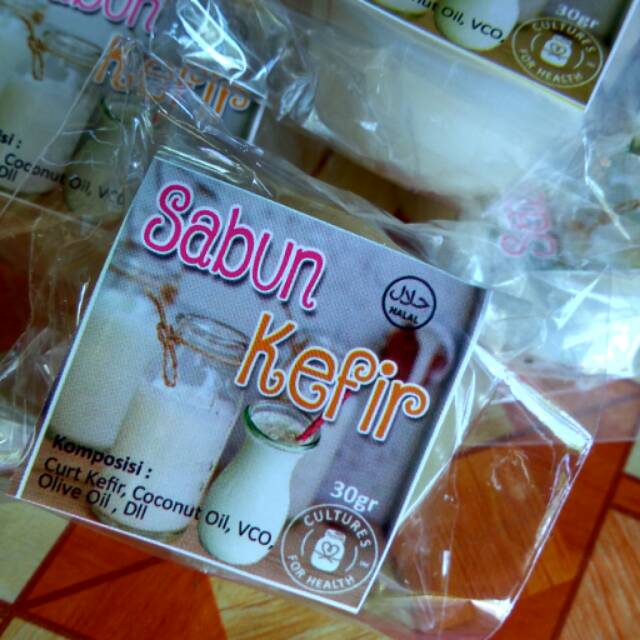 Sabun kefir susu sapi + VCO 30gr