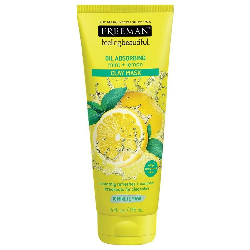 Freeman Oil Absorbing Mint + Lemon Mask